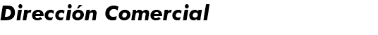 Dirección Comercial